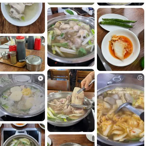 Mejor chicken kalguksu en Nowon - 닭한마리 공릉본점