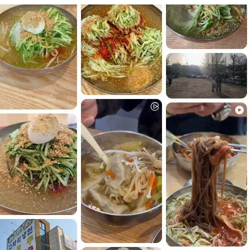 Mejor Cold Noodles en Ilsan - 고자리냉면칼만두 본점