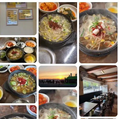 Mejor Korean-style noodle soup en Mapo-gu - 비사벌전주콩나물국밥 합정점