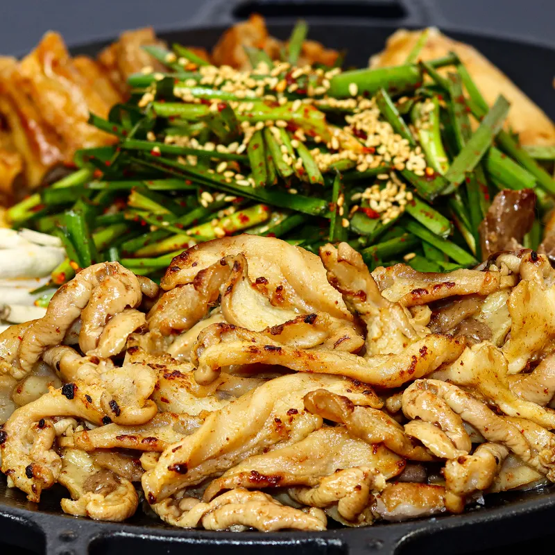 Mejor grilled pork and beef intestines en Bundang - 분당곱창