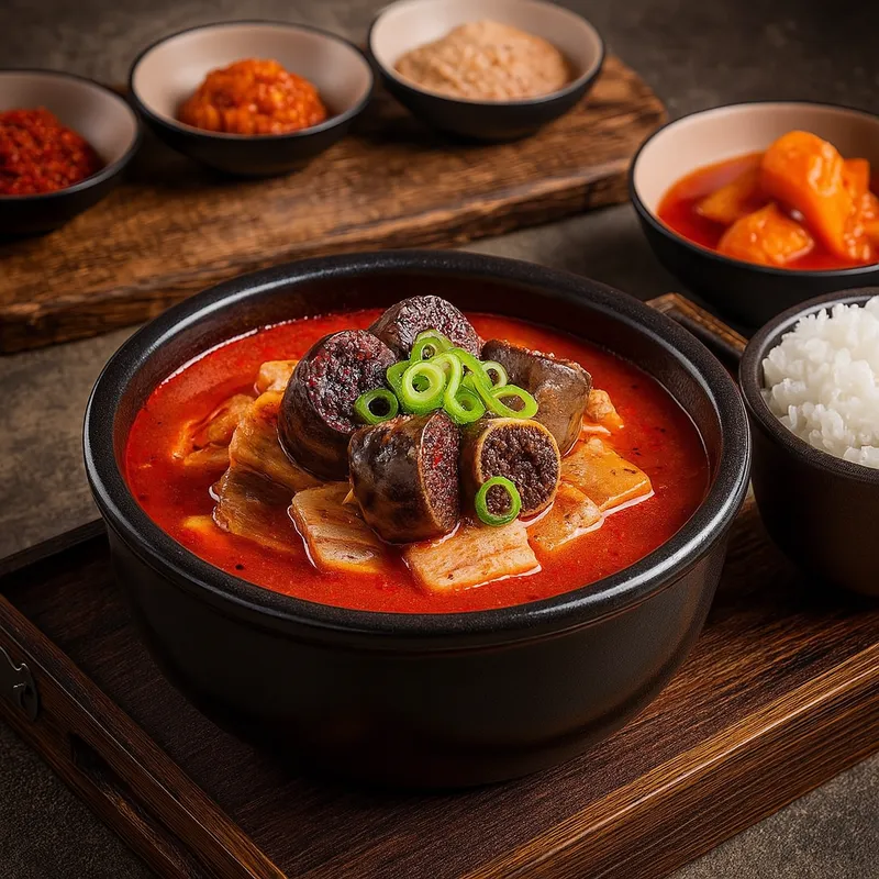 Best Blood Sausage Soup in Hwangryeongdan-gil - Byeongcheon Tojong Sundae Gukbap