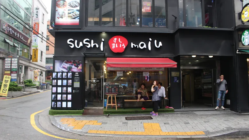 Best sushi in Seolleung - Sushi Maiu Seolleung Station