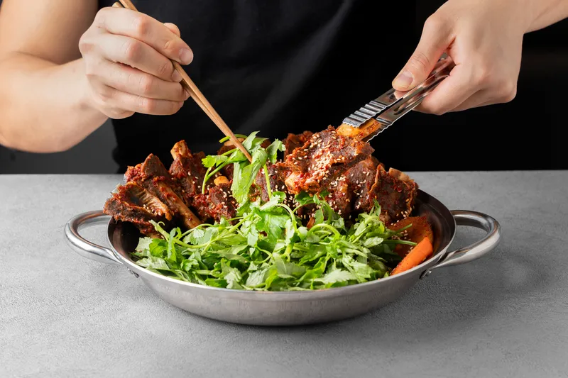 Mejor grilled beef intestines en Pangyo - 미소집