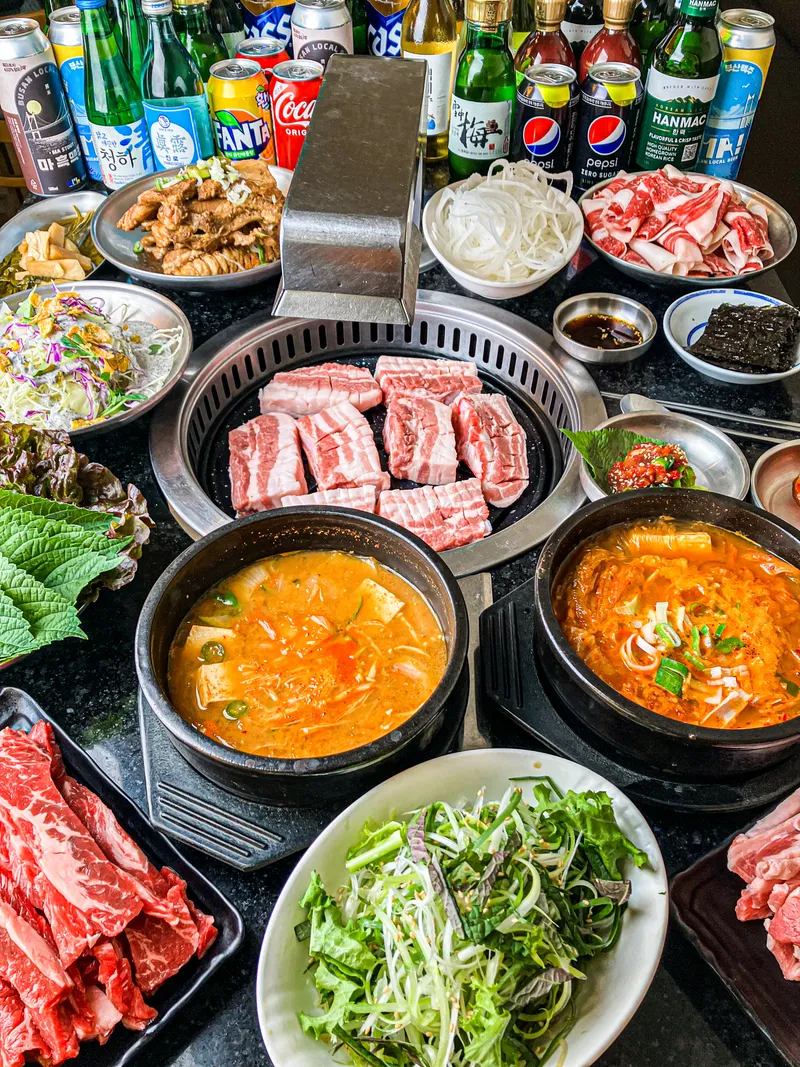 Mejor Korean BBQ en  - 갈비가맛있다