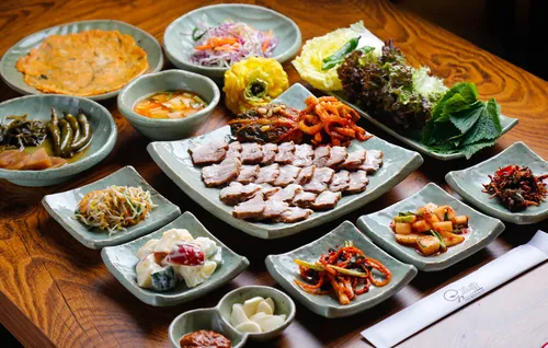 Mejor Korean-style pork trotters en Jeonpo - 오보쌈