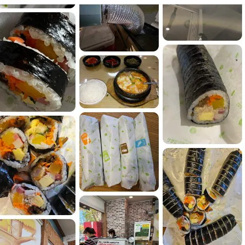 Mejor Korean street food en Punggok - 고봉민김밥인 성남판교운중점