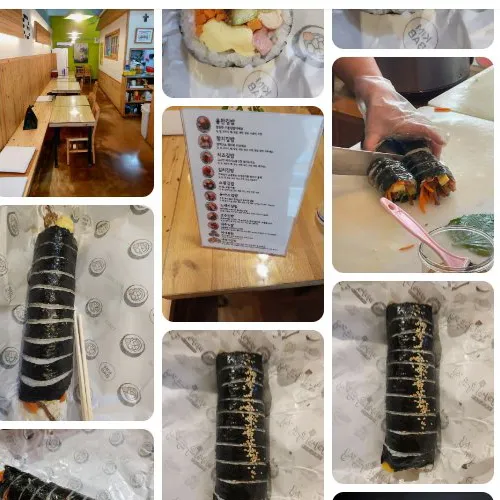 Best Street Food in Sinpo - Olchan Gimbap