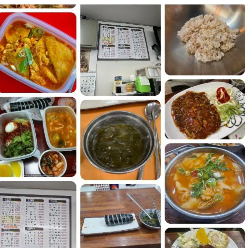 Mejor Comprehensive Dishes en Hanlim - 무지개분식