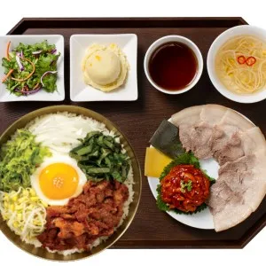 Best Cold Noodle in Jamsil - Wonhalmeoni Guksu Bossam Je2 Lotte World Mall Jikyungjeom