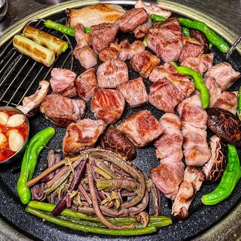 Mejor Korean BBQ en  - 열정도고깃집