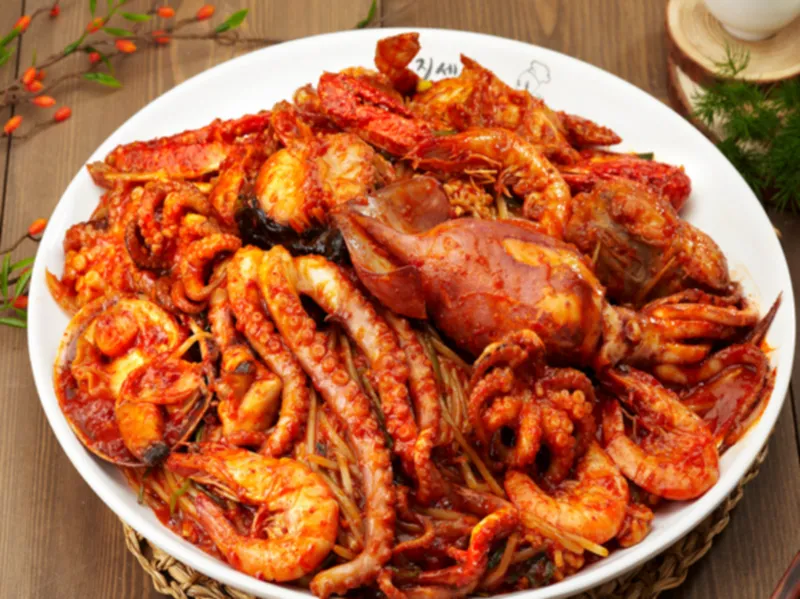 Best Seafood in Yeongdeungpo - Sinpung Nakji