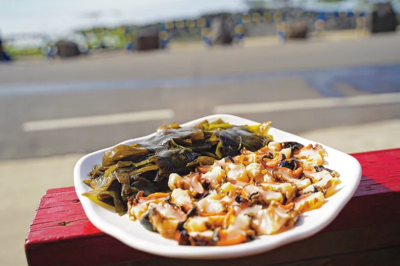 Best Korean Noodle with Seafood in Jeju City - Udo Haenyeo Sikdang