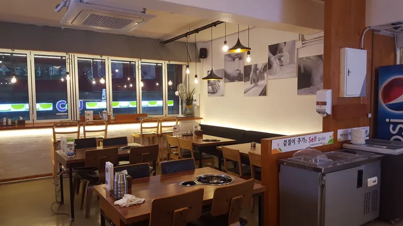 Best Korean Blood Sausage Soup in Sinchon - Sinchon Sundaeguk