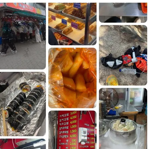 Best Street Food in  - Kkaedori Gimbap