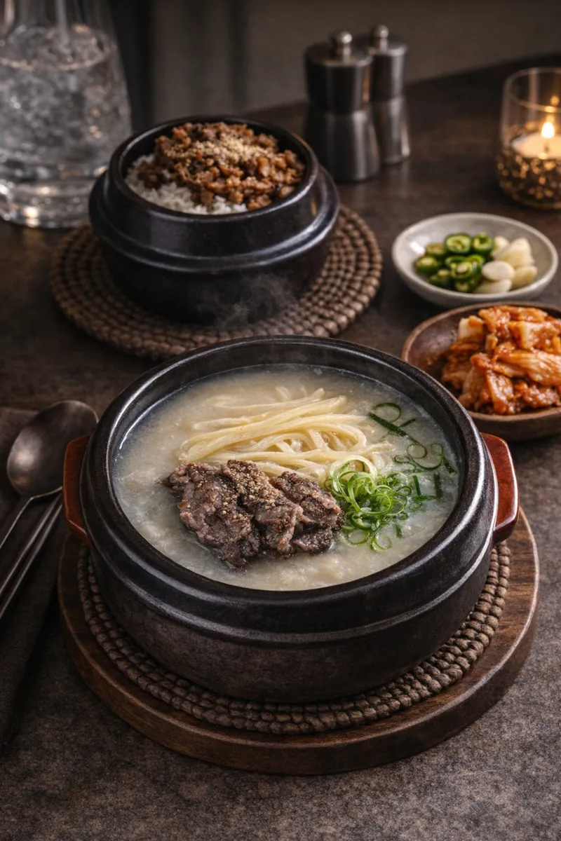 Best Jukjeon-style rice bowl in Hongdae - Yukjeon Myeonsamuso Hapjeong Station