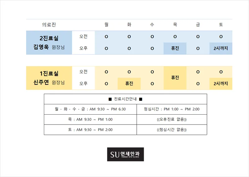 잠실SU연세안과의원