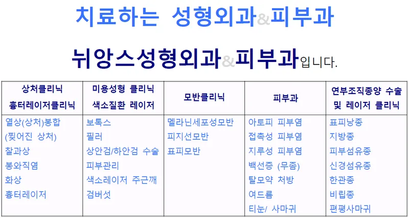 뉘앙스성형외과의원