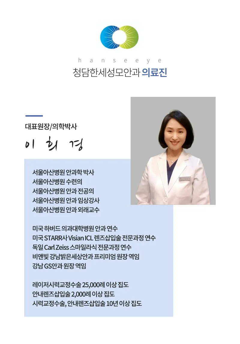 Cheongdam Hanseongmo Eye Clinic